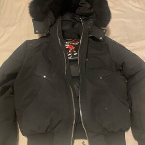 Moose Knuckles Black Puffer Jacket